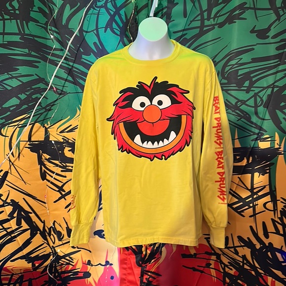 Disney Other - The Muppets- Animal Long Sleeve Tee
